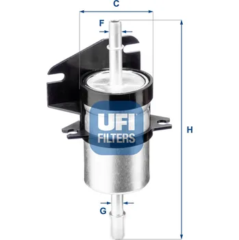 Autodíl Palivový filtr UFI 31.740.00