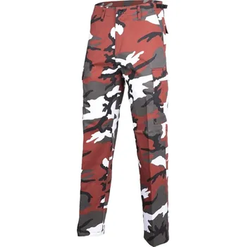 Pánské kalhoty MILTEC Kalhoty Ranger typ BDU Mil-Tec® Red Camo Velikost: XL