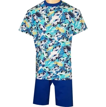 Pánské pyžamo Pánské Pyžamo Krátké FOLTÝN PK 372 Velikost: S