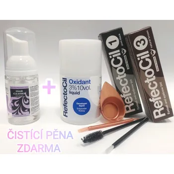 Barva na řasy a obočí Set na barvení řas a obočí Mako Butterfly