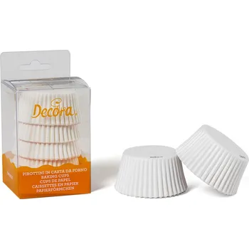 Party nádobí Košíčky na muffiny bílé 75 ks de0339742