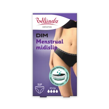 Kalhotky Bellinda MENSTRUAL SLIP STRONG BU812821 černá XL