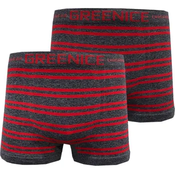 Boxerky Bezešvé boxerky Greenice ( 2 ks v balení ) Barva: Vínová, Velikost: XL/2XL