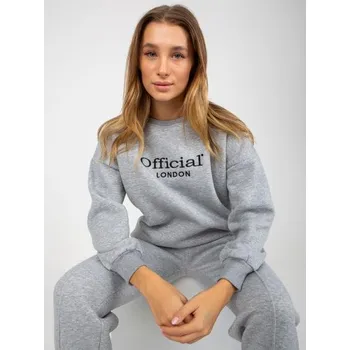 Dámská souprava s oversize mikinou PASCIA šedá