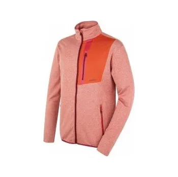 Pánská móda Husky Ane M dk. brick orange XXL; Oranžová mikina + DÁREK DLE VÝBERU!