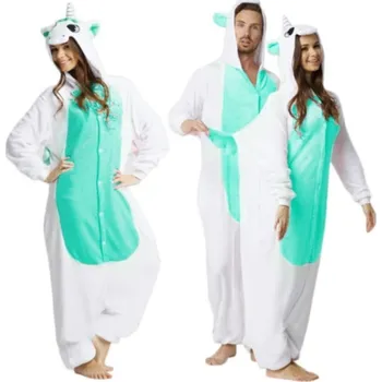 Dámské pyžamo Domtextilu jednorožec tyrkysová S