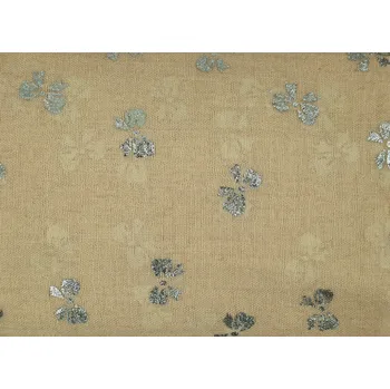 Šála EMI ROSS Tunelová šála bavlněná mašličky Barva: béžová