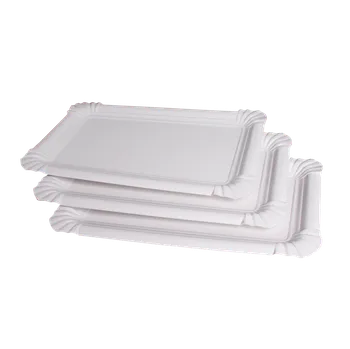 Jednorázové nádobí EcoPack Papírový tácek 18x26 cm č. 6 ideal pack® bal/100 ks