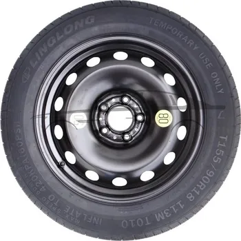 Plechové kolo Sada - Dojezdové kolo BMW X5 F15 R18 5x120x74,1 + gola klíč + hever + obal na hever