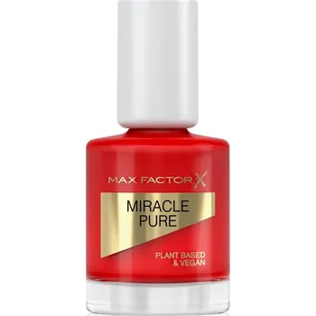 Přípravek na nehty Max Factor Miracle Pure dlouhotrvající lak na nehty odstín 305 Scarlet Poppy 12 ml