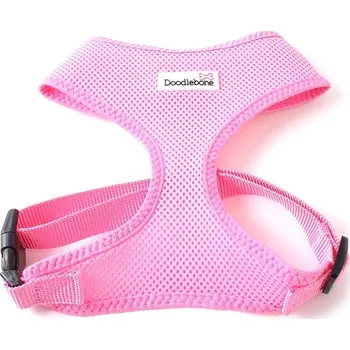 Postroj pro psa Postroj Doodlebone Airmesh růžový - velikost XL