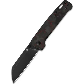 Pracovní nůž QSP knife Penguin, zavírací nůž s klipem, černá čepel QS130-URD