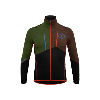 Pánská mikina Crazy Idea Pull Neutron Man forest M; Zelená mikina + DÁREK DLE VÝBĚRU!