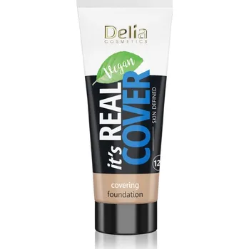 Make-up Delia Cosmetics It's Real Cover krycí make-up odstín 201 vanille 30 ml