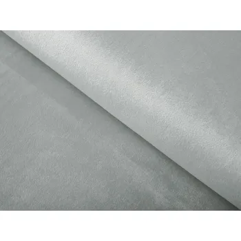 Dekorační látka Samet Velvet SV-029 Cementově šedá - šířka 150 cm