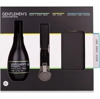Kosmetická sada Accentra SET koupelový GENTLEMEN'S GROOMING s pouzdrem na vizitky ACCENTRA