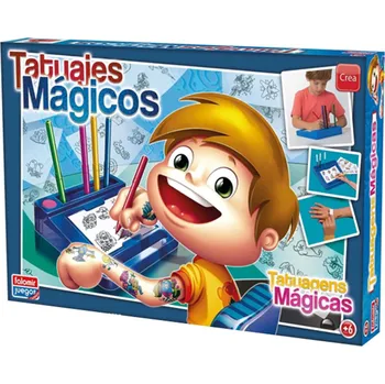 Dětská vědecká sada Souprava na ruční práce TATUAJES MAGICOS Falomir Modrá