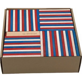 ostatní stavebnice Kostky - Stavebnice destičky trikolóra, 200ks