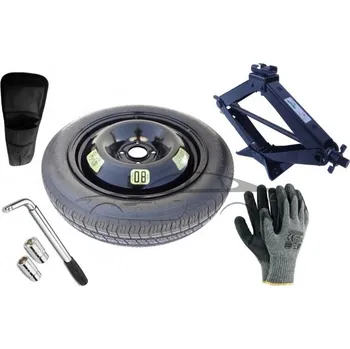 Plechové kolo Sada - Dojezdové kolo DACIA SPRING R15 4x100x60,1 + gola klíč + hever + obal na hever