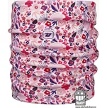 Flísový nákrčník Dráče - Yetti 14, růžová, kytičky Barva: Růžová, Velikost: uni velikost