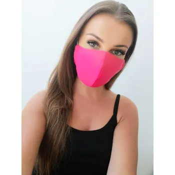 Tuning Sportovní ochranná maska ​​neon růžová (FP2), Velikost respirátoru Dámská velikost