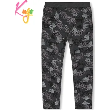 Dívčí legíny Dívčí legíny, zateplené - KUGO YL8746, šedá Barva: Šedá, Velikost: 164