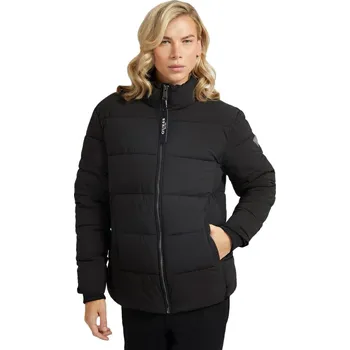 GUESS PÁNSKÁ BUNDA STRETCH PUFFA JACKET BLACK M2BL17WEYX2 JBLK Velikost: M
