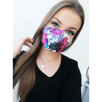 Kvalitní ochranná kytičkovaná rouška s vyměnitelným filtrem (FP2), Velikost respirátoru Dámská velikost