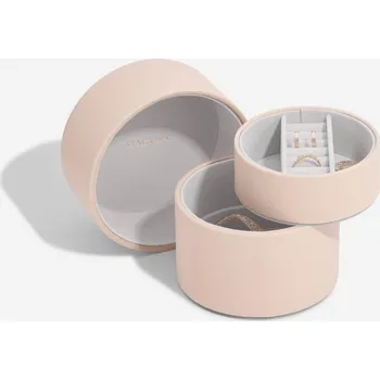 Šperkovnice Kulátá šperkovnice Stackers Blush Bedside | růžová 75674