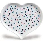 Thun Srdce dezertní talíř 21 cm kapky