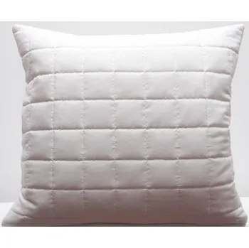 Povlak na dekorativní polštářek Bílý dekorační povlak na polštář 40x40 cm