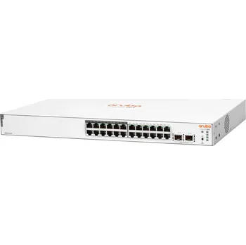 Switch Aruba Instant On 1830 24G 2SFP 195W Switch (24x RJ45 10/100/1000 12x Class4 PoE)