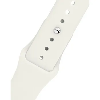 Silikonový řemínek Morellato System M 5653187.017, bílý, Quick Release - 18 mm