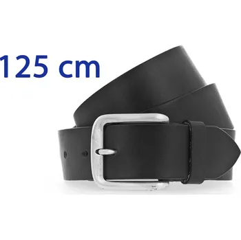 Oblečení a móda Kožený pásek MG2018R01.0791 dlouhý 125 cm černý, MUSTANG