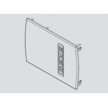 GEZE Levolan 60 SET boční krytky, na stěnu, NIRO