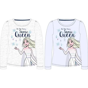 Dívčí tričko Frozen - licence Dívčí tričko - Frozen 52029007, světle šedý melír Barva: Šedá, Velikost: 110