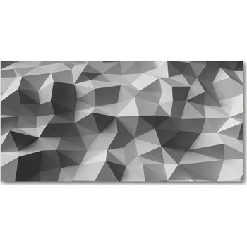 Obraz Foto obraz skleněný horizontální Abstrakce trojúhelníky