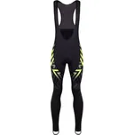 kalhoty Force SPIKE se šráky a vložkou černo-fluo S