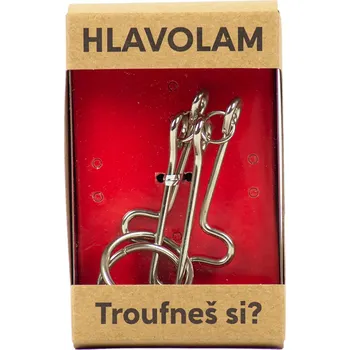 Hlavolam Kovový hlavolam - kříž