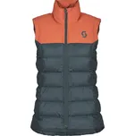 Dámská vesta SCOTT Insuloft Warm earth red/aruba green Velikost: S