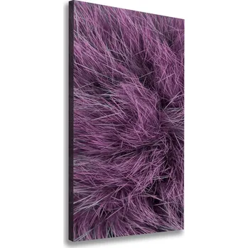 Obraz Vertikální Foto obraz canvas Růžový kožich