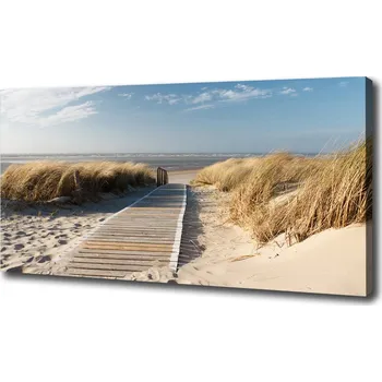 Obraz Foto obraz na plátně do obýváku Stezka na pláži