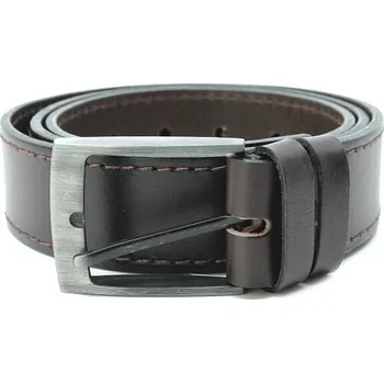Opasek Penny belts opasek pánský jeans tmavě hnědý 95 cm