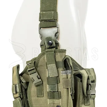 Airsoft Stehenní pouzdro Black River MK1 zelené