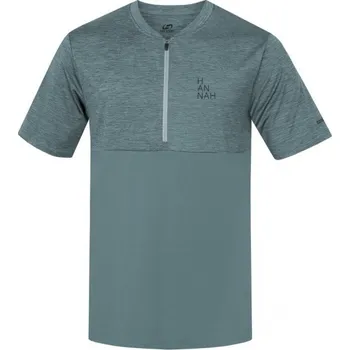 Pánské tričko Hannah Sanvi dark forest mel/dark forest tričko vel. L