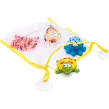 FILLIKID Síťka + hračky 4ks do vany