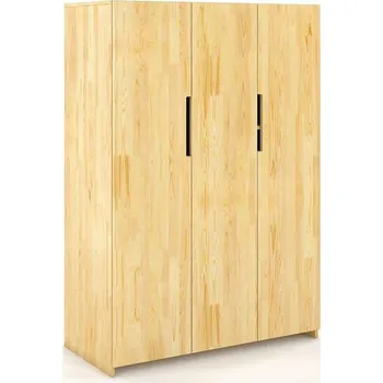 Šatní skříň Skříň borovice - Bergman 3D Odstín moření: Borovice přírodní