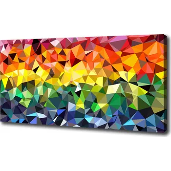Obraz Foto obraz canvas Geometrické pozadí