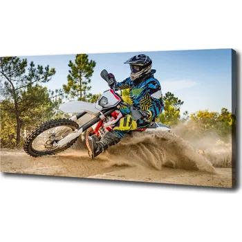 Obraz Foto obraz tištěný na plátně Motokross