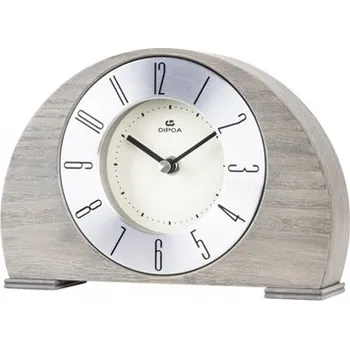 Hodiny Hodiny stolní dřevěné Dipoa SN101GY + Dárek zdarma